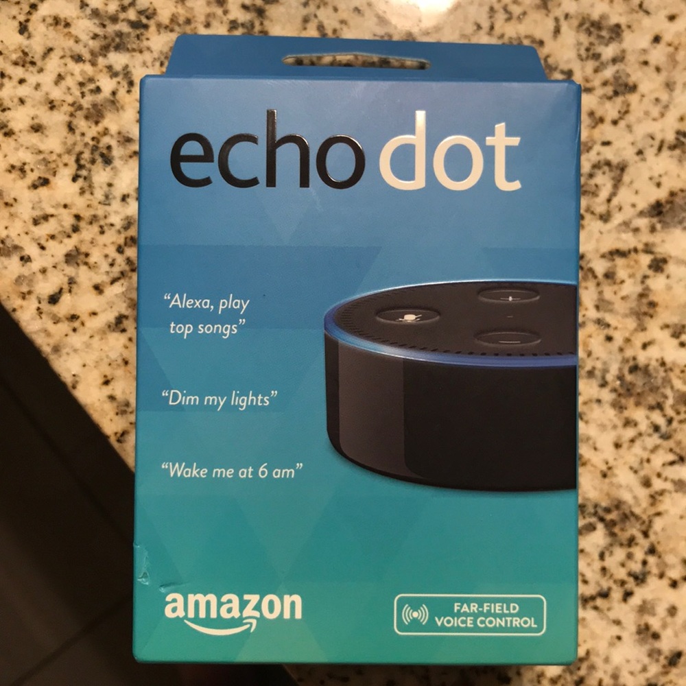 Brand new echo dot 2nd gen.